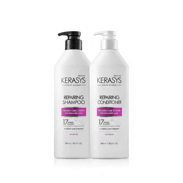 Kerasys Kit Coreano Shampoo + Acondicionador Reparador 600ml | importado original, Argentina