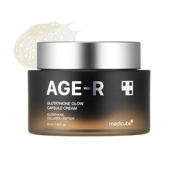 Medicube Age-R Glutathione Glow Capsule Cream 50ml - vista principal frente capsula glow