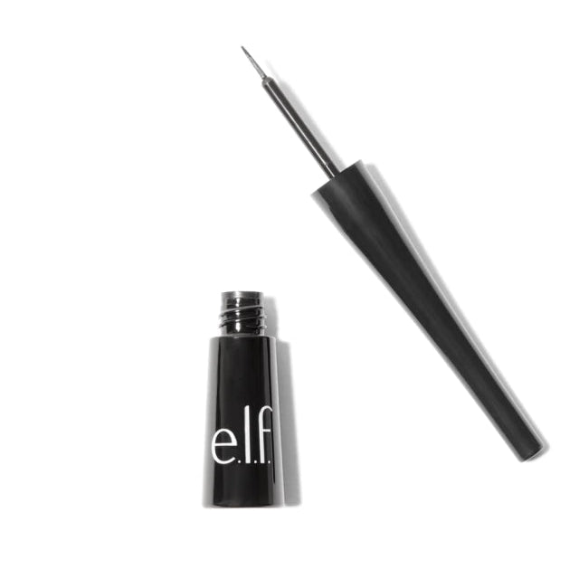 Delineador Líquido Negro E.l.f. Cosmetics Expert Liquid Eyeliner Negro Azabache | importado original, Argentina
