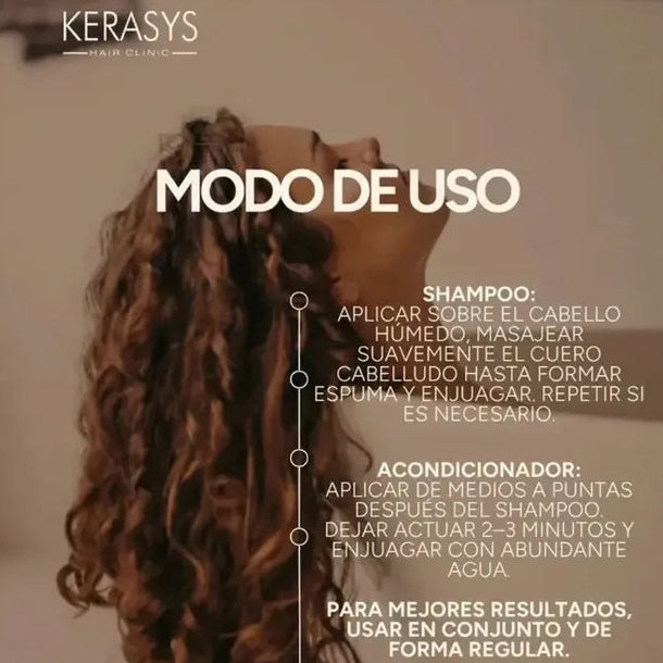 Kit Kerasys Shampoo Y Acondicionador Reparador — Aplicación | Glowup