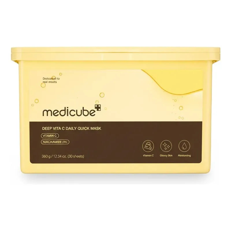 Medicube Deep Vita C Mascarilla Facial Daily — Vista frontal | Glowup
