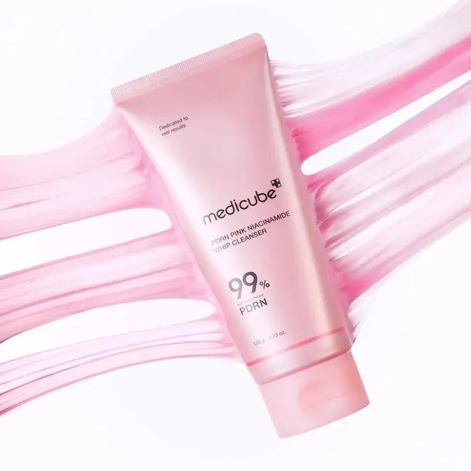 Medicube Pdrn Pink Niacinamide Whip Cleanser — Aplicación | Glowup