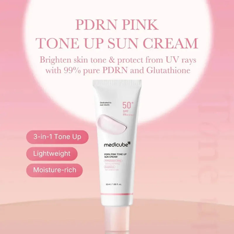 Medicube Pink Protector Solar Crema Con Pdrn — Imagen 9 | Glowup