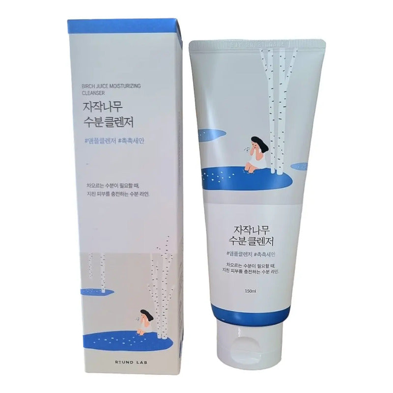 Round Lab Birch Juice Cleanser 150ml limpiador hidratante coreano