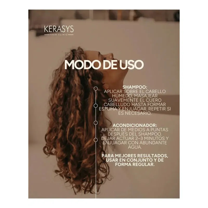 Kerasys Kit Shampoo + Acond Hidratante Coreano — Envase | Glowup