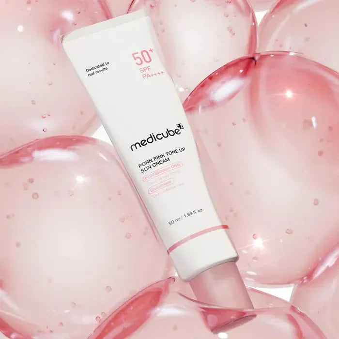 Medicube Pink Protector Solar Crema Con Pdrn — Detalle | Glowup
