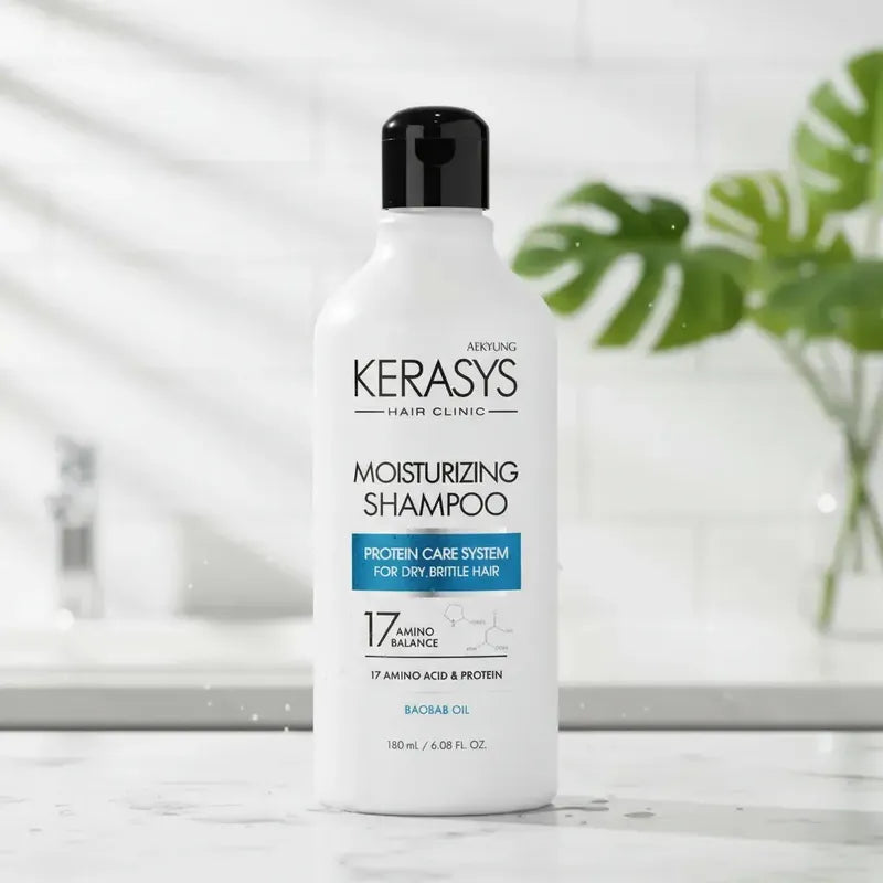Kerasys Kit Shampoo + Acond Hidratante Coreano — Resultado | Glowup