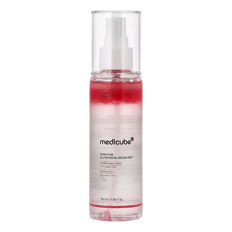 Medicube Pdrn Pink Glutathione Serum Mist — Vista frontal | Glowup