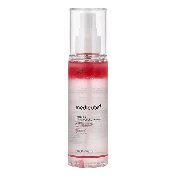 Medicube Pdrn Pink Glutathione Serum Mist — Vista frontal | Glowup