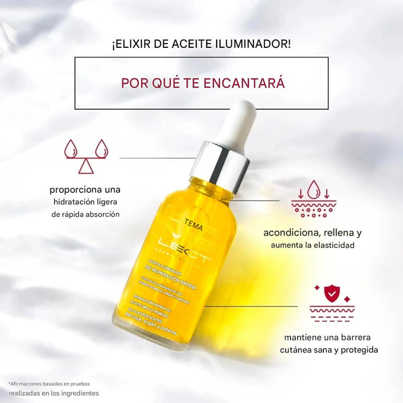 Dermelect Rapid Repair Radiance Remedy Oil 30 — Resultado | Glowup