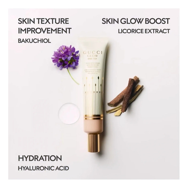 Gucci Glow Skin Tint Hidratante Color Radiante — Aplicación | Glowup