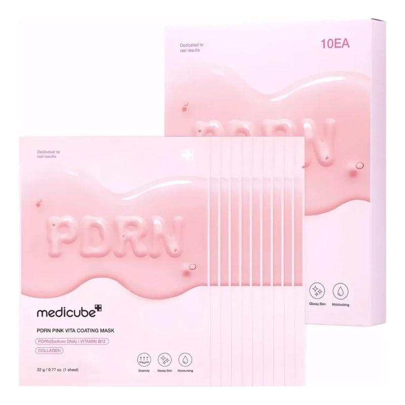 Medicube Mascarilla Facial Pdrn Pink Collagen — Vista frontal | Glowup