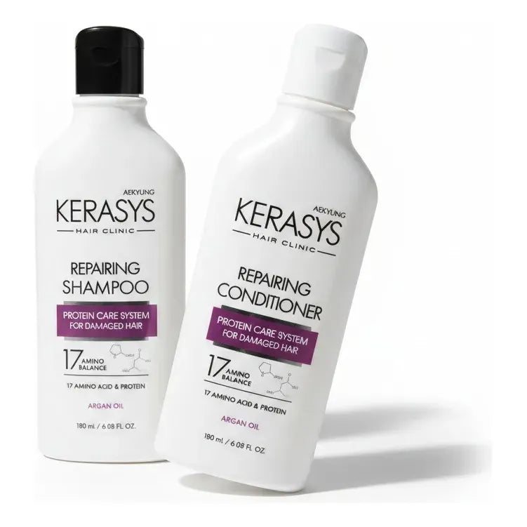 Kit Kerasys Shampoo Y Acondicionador Reparador — Vista frontal | Glowup