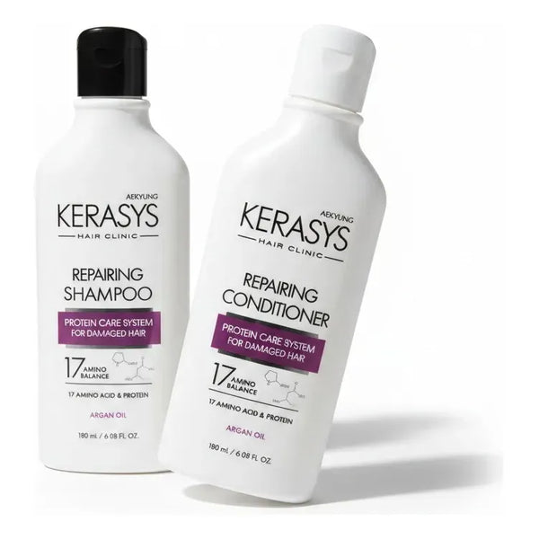 Kit Kerasys Shampoo Y Acondicionador Reparador — Vista frontal | Glowup