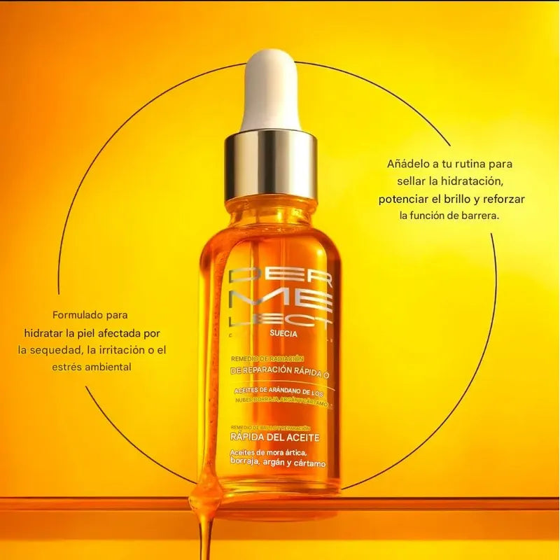 Dermelect Rapid Repair Radiance Remedy Oil 30 — Envase | Glowup