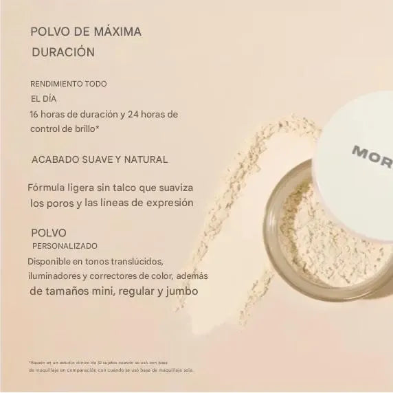 Polvo Fijador Morphe Mini Bake & Set 2.6 G — Aplicación | Glowup
