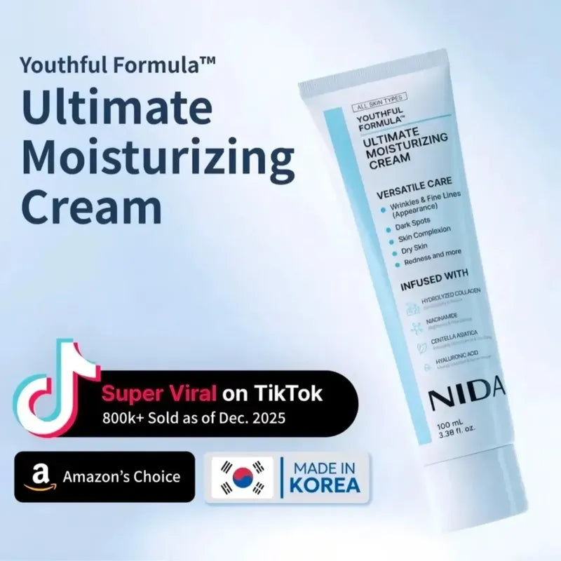 Crema Facial Hidratante Nida Youtful Ultimate 100ml Original Todo Tipo De Piel Día/noche