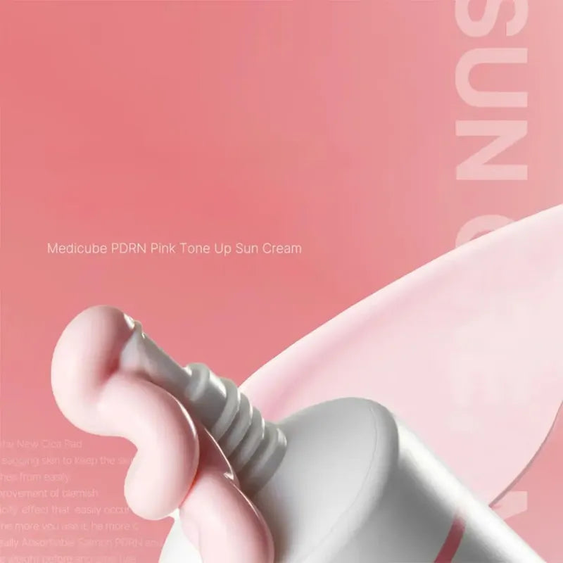 Medicube Pink Protector Solar Crema Con Pdrn — Presentación | Glowup