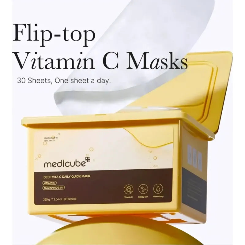 Medicube Deep Vita C Mascarilla Facial Daily — Ingredientes | Glowup