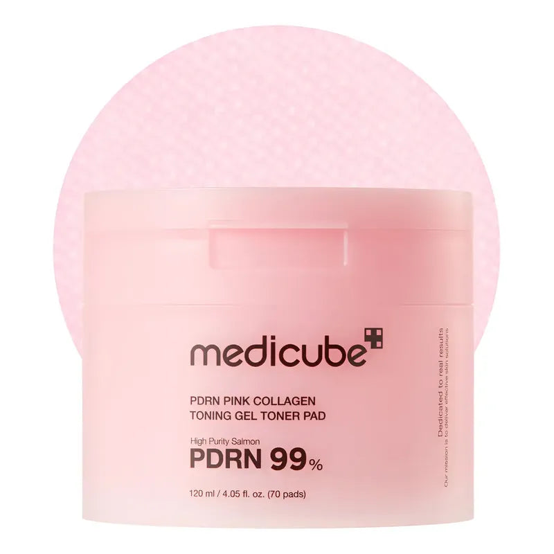 Medicube Almohadilla Tonica en Gel PDRN Pink Collagen 120ml — vista principal