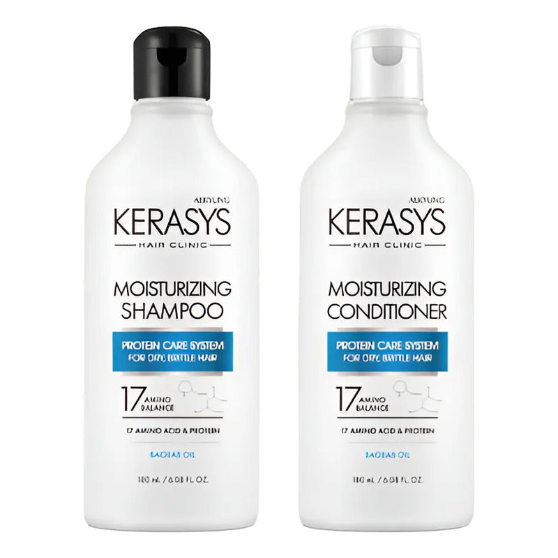 Kerasys Kit Shampoo + Acond Hidratante Coreano 180 Ml | importado original, Argentina