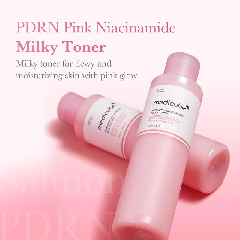 Tónico Lechoso De Niacinamida Rosa Medicube — Detalle | Glowup