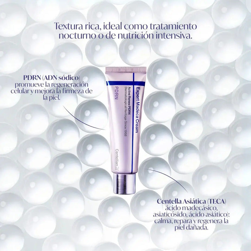 Beneficios Expert Madeca PDRN regenera rejuvenece reafirma