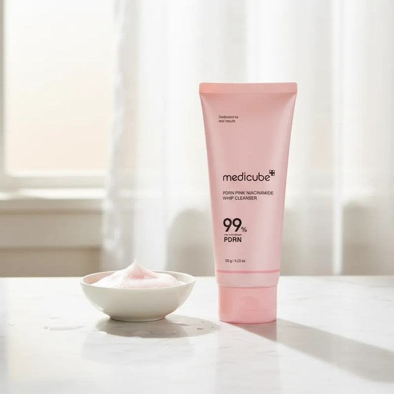 Medicube Pdrn Pink Niacinamide Whip Cleanser — Ingredientes | Glowup