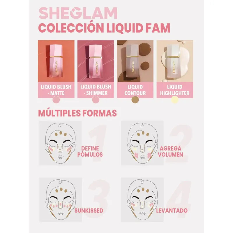 Sheglam Color Bloom Rubor Liquid Gel Cream — Envase | Glowup