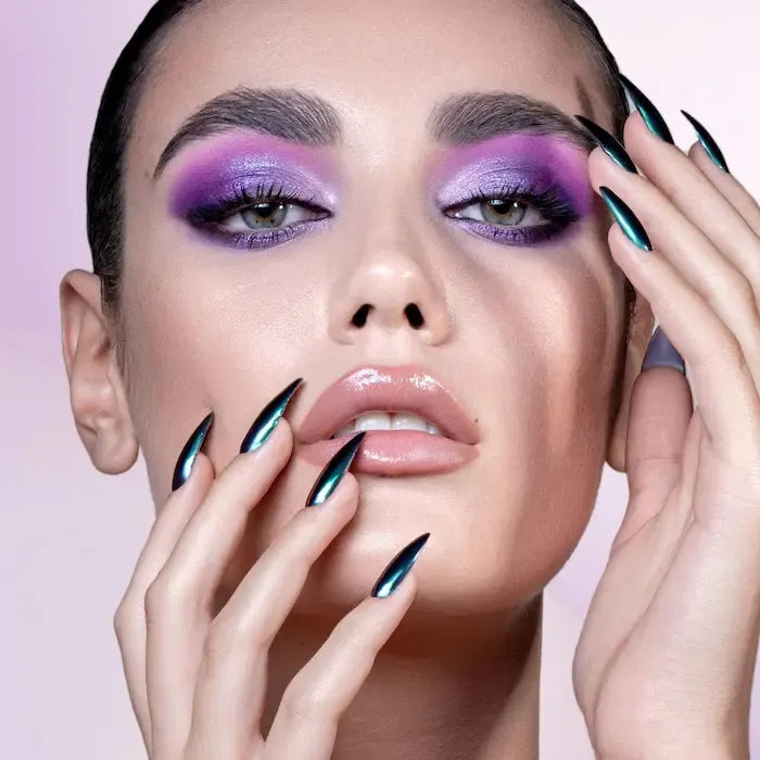 Paleta De Sombras De Ojos Moradas De Natasha — Textura | Glowup