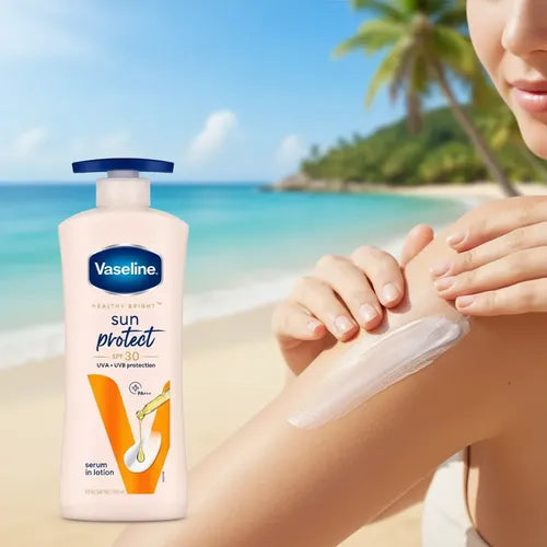 Vaseline Serum In Lotion Sun Protect 400ml - imagen 3