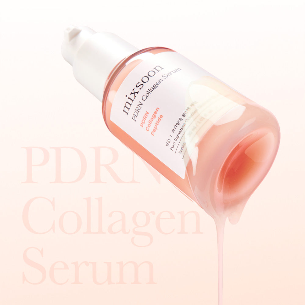 Mixsoon PDRN Collagen Serum ingredientes — PDRN vegetal, colágeno, péptido de cobre, niacinamida