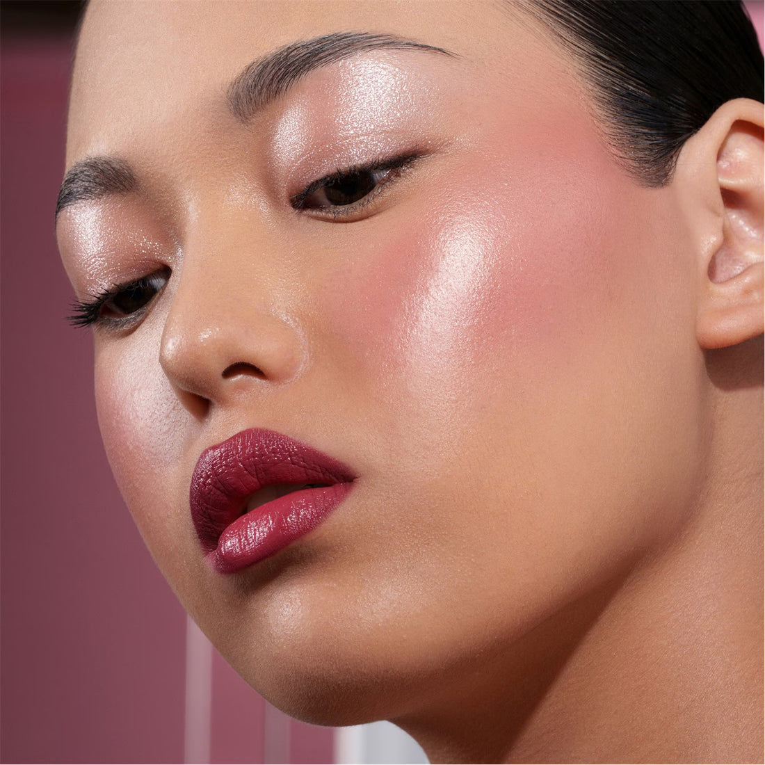 Natasha Denona Berry Pop Cheek Trio blush iluminador mejillas berry — Glowup Makeup