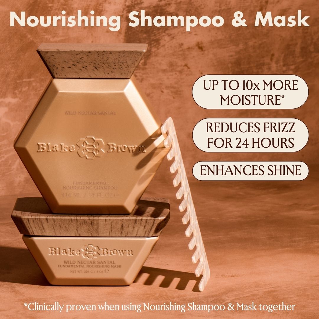 Blake Brown Nourishing Mask clinically proven duo shampoo + mask 10x hidratación