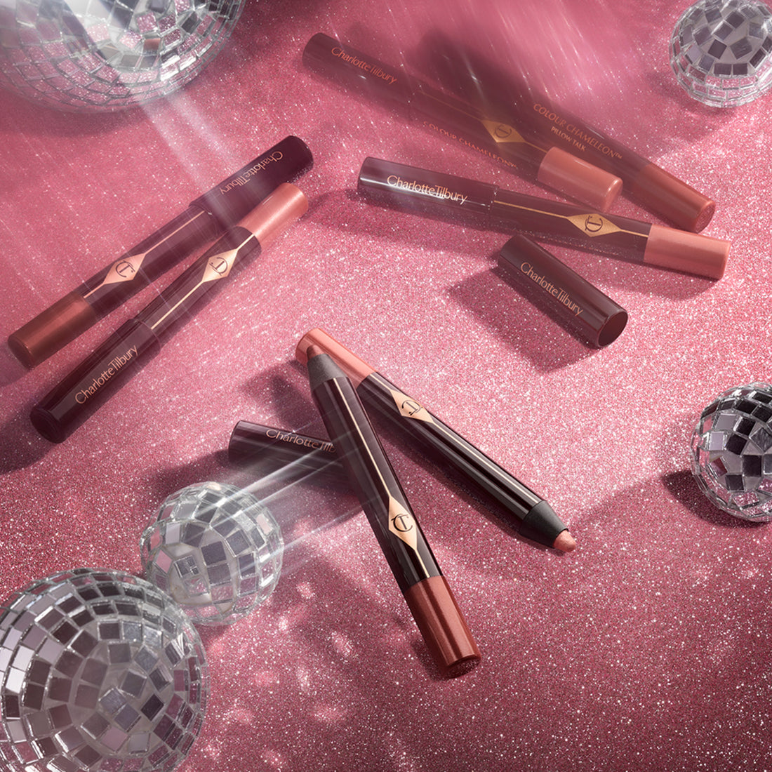 Charlotte Tilbury Pillow Talk Eye Enhancing Beauty Secrets Kit set completo con caja de regalo