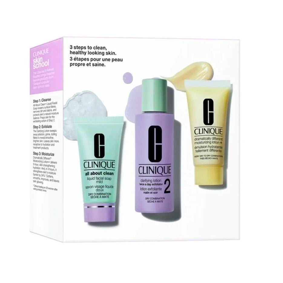 Clinique 3 Pasos Clarifying Lotion 2 tónico exfoliante twice a day