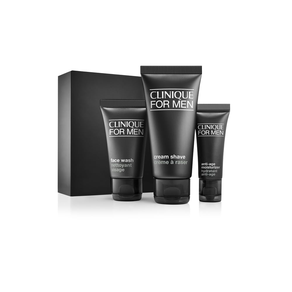 Clinique For Men Kit Daily Age Repair packaging principal 3 piezas