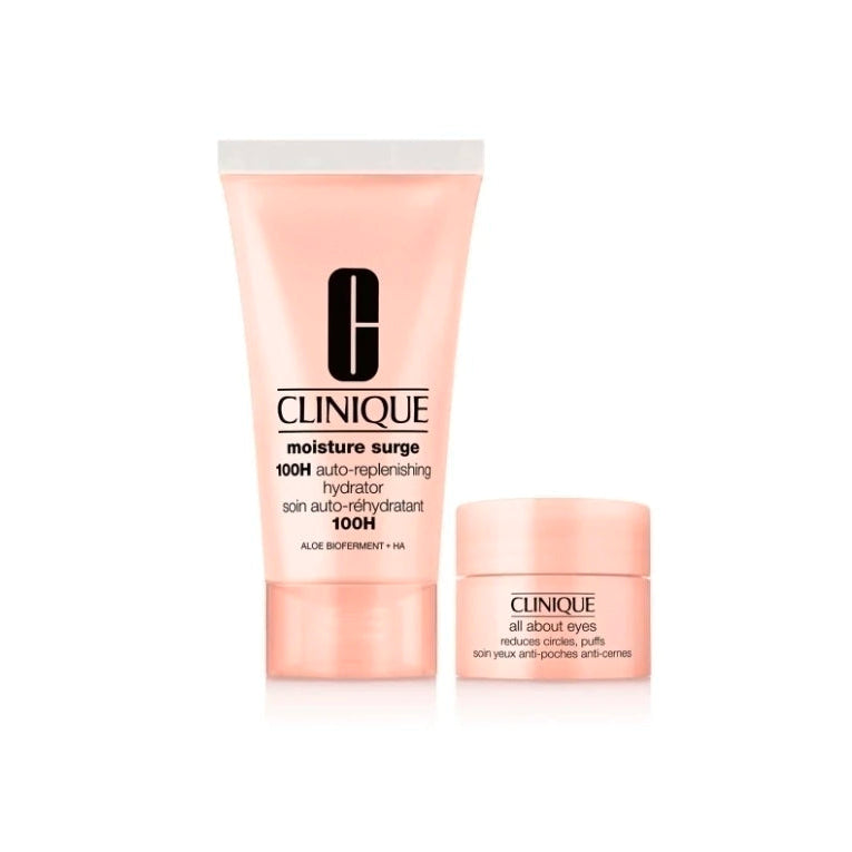 Clinique Merry Moisture set detalle gift box hidratante crema ojos