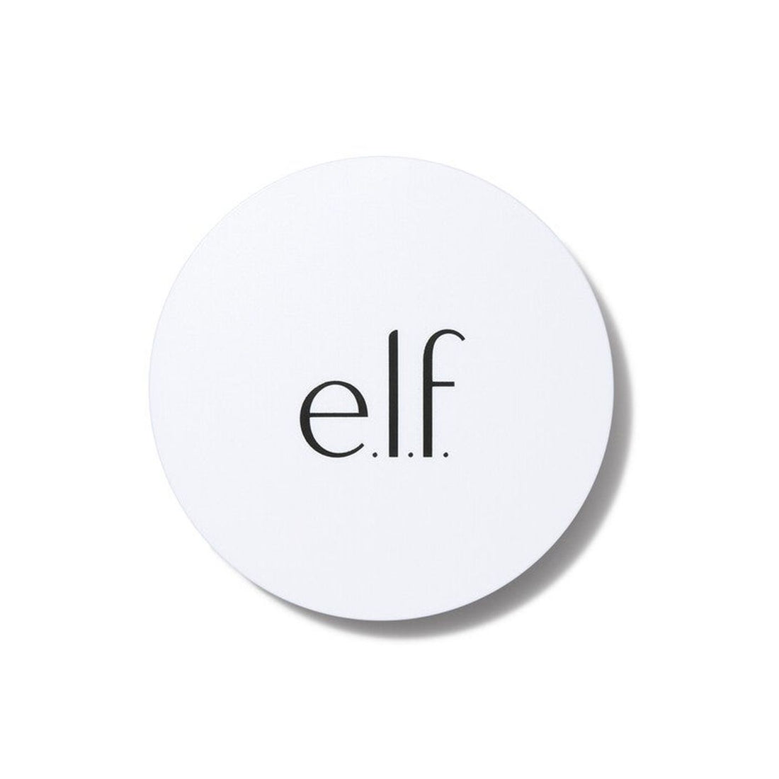 e.l.f. Camo Powder Foundation compacto cerrado con logo e.l.f. sobre fondo blanco