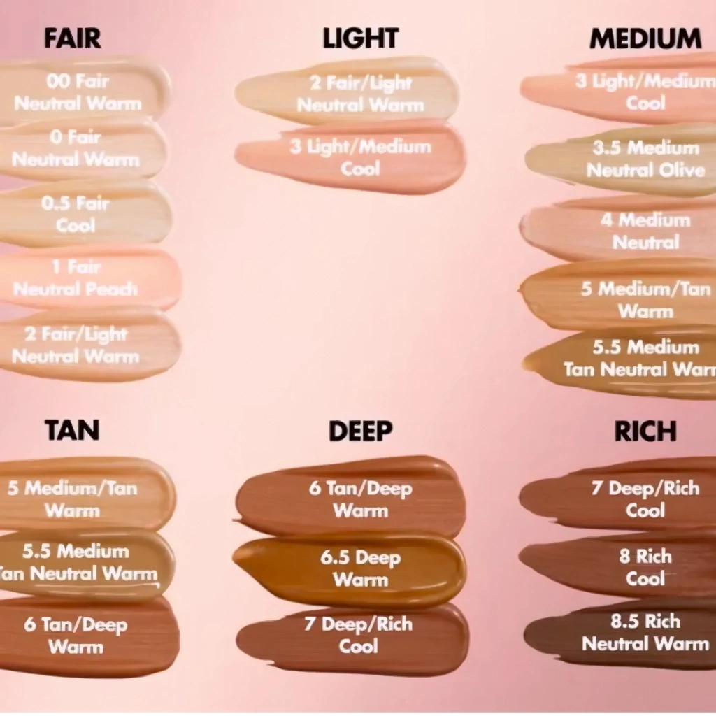 Halo Glow Liquid Filter tono 4 aplicación piel glow
