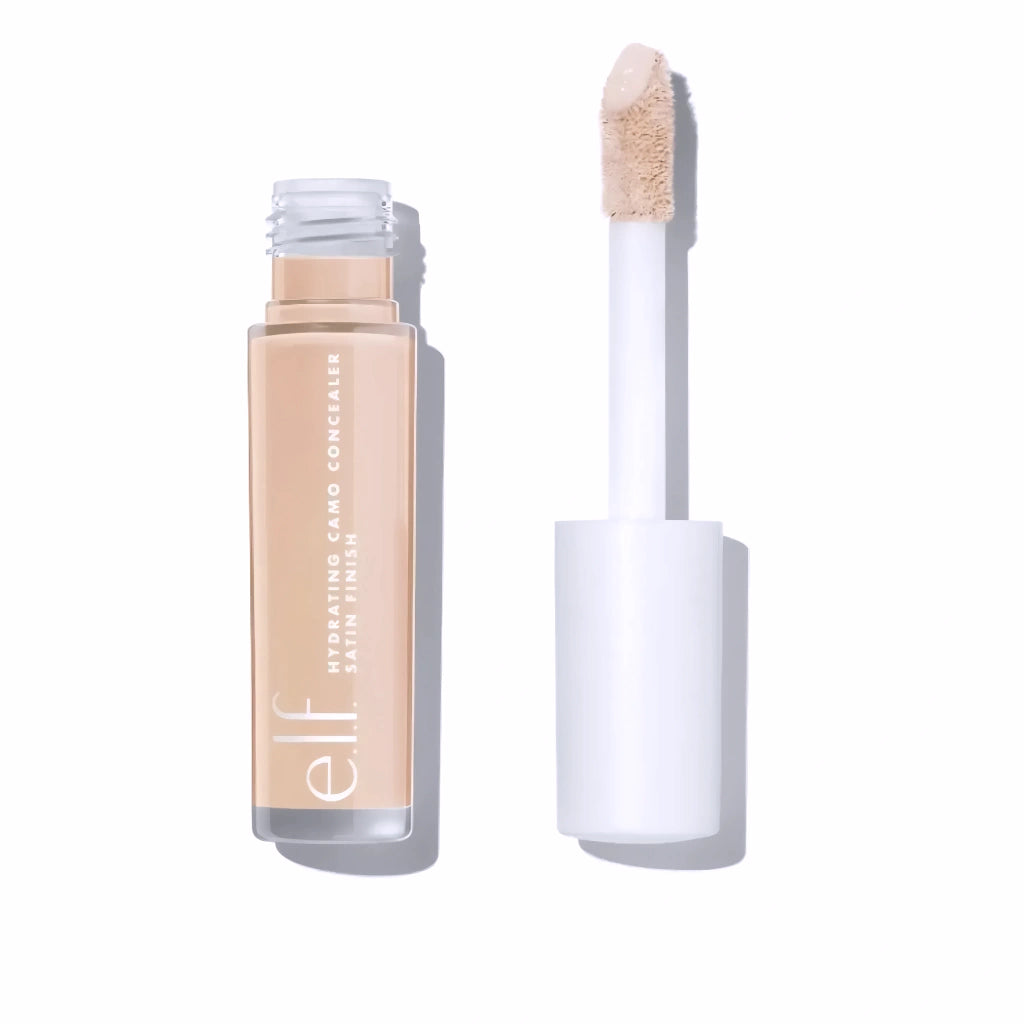 e.l.f. Hydrating Camo Concealer Medium Neutral packaging corrector hidratante tono medio cálido
