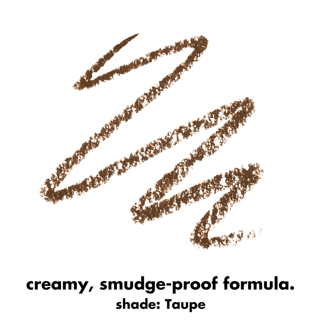 e.l.f. Instant Lift Brow Pencil Taupe swatch trazo marrón frío