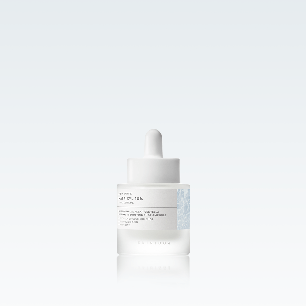 SKIN1004 Matrixyl 10 Boosting Shot Ampoule 30ml packaging fondo blanco - Glowup