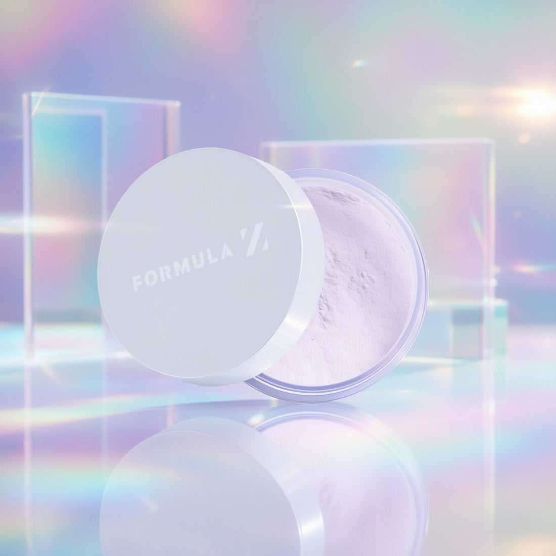 Formula Z Cyber Blur Setting Powder textura polvo lavanda soft-focus