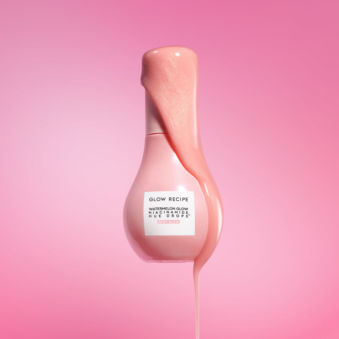 Textura líquida rosada luminosa del Glow Recipe Hue Drops Rosy Glow