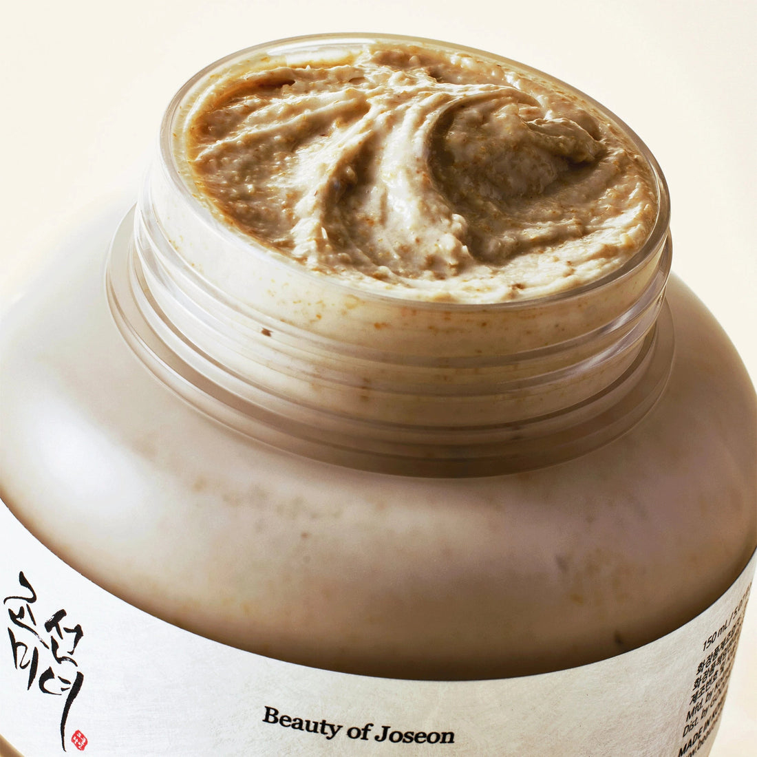 Beauty of Joseon Ground Rice and Honey Glow Mask - textura crema con particulas de arroz