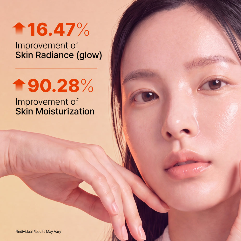 Piel luminosa e hidratada con NIDA Salmon PDRN Peptide Serum — Glowup Makeup
