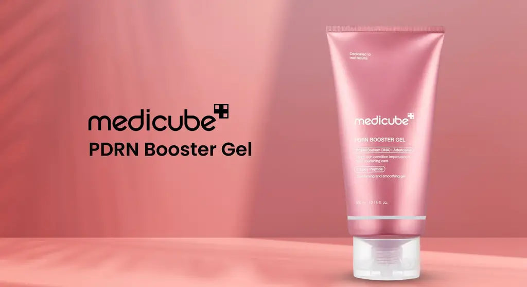 Medicube PDRN Booster Gel 300ml - textura gel hidratante reafirmante