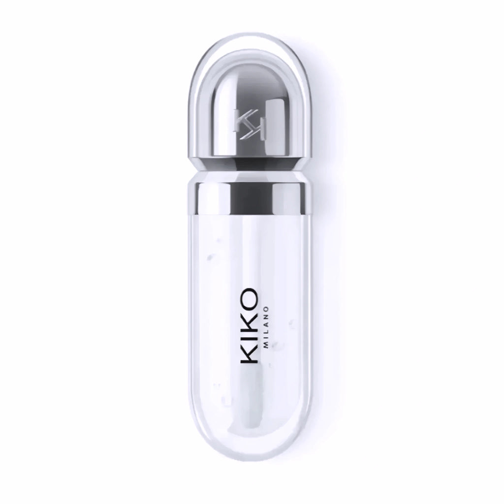 Kiko Milano 3D Hydra Lipgloss tono 01 Transparente packaging frontal
