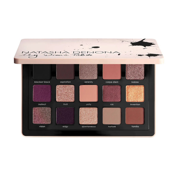 Natasha Denona My Dream Eyeshadow Palette 15 sombras — packaging oficial fondo blanco
